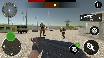 Counter Terrorist Frontline Mission FPS Shooter (by GTD Studios) Android Gameplay [HD]