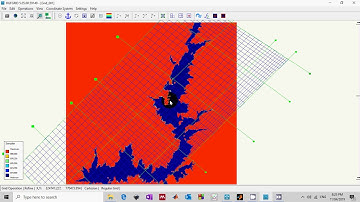 Part 5: Pre - processing in Delft3D for reservoir hydrodynamics