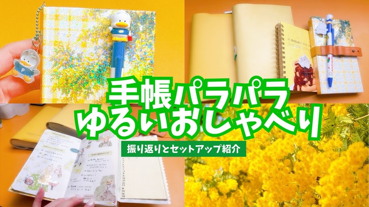 #360 手帳パラパラ♡振り返りとセットアップ紹介/測量野帳/フォーカスエイト手帳/サニー手帳/ロルバーン