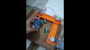 Mini CNC pen plotter #viral #project
