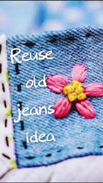 Old jeans reuse #shorts