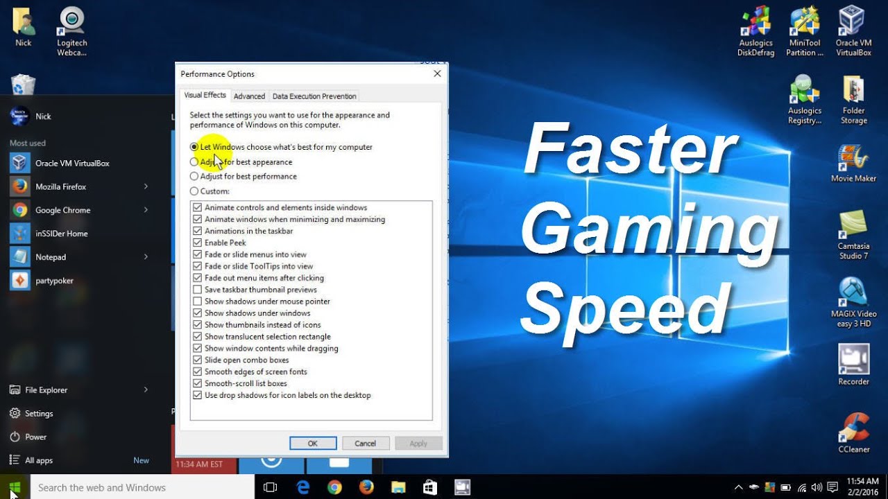 How to make your PC/Laptop run faster in ONE STEP - Faster ...