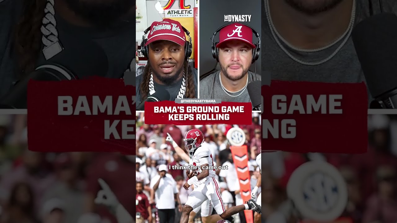 Bama's Ground Game Keeps Rolling