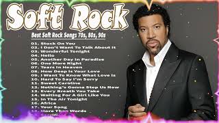 Lionel Richie, Rod Stewart, Rod Stewart, Phil Collins, Bee Gees - Best Soft Rock 70s 80s 90s