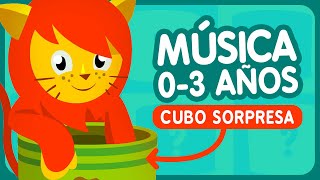 Vídeos del cubo sorpresa #19 🎵 Música para bebés y niños de 0 meses a 3 - 6 años