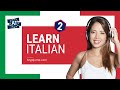 Learn Italian phrases! Italian for Absolute Beginners! Phrases &amp; Words! Part 2