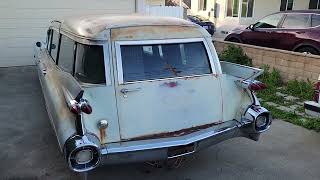 1959 Cadillac Miller Meteor LimoStyle Duplex Combination Hearse Ambulance exterior