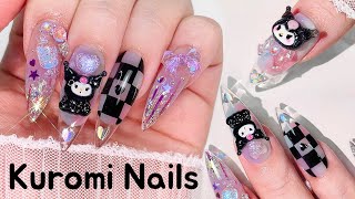 KUROMI Nails💜 Aliexpress Unboxing📦 Gel extensions / Sanrio / Nail art ASMR by 쥬네일JOUNAIL 1,663,995 views 9 months ago 30 minutes