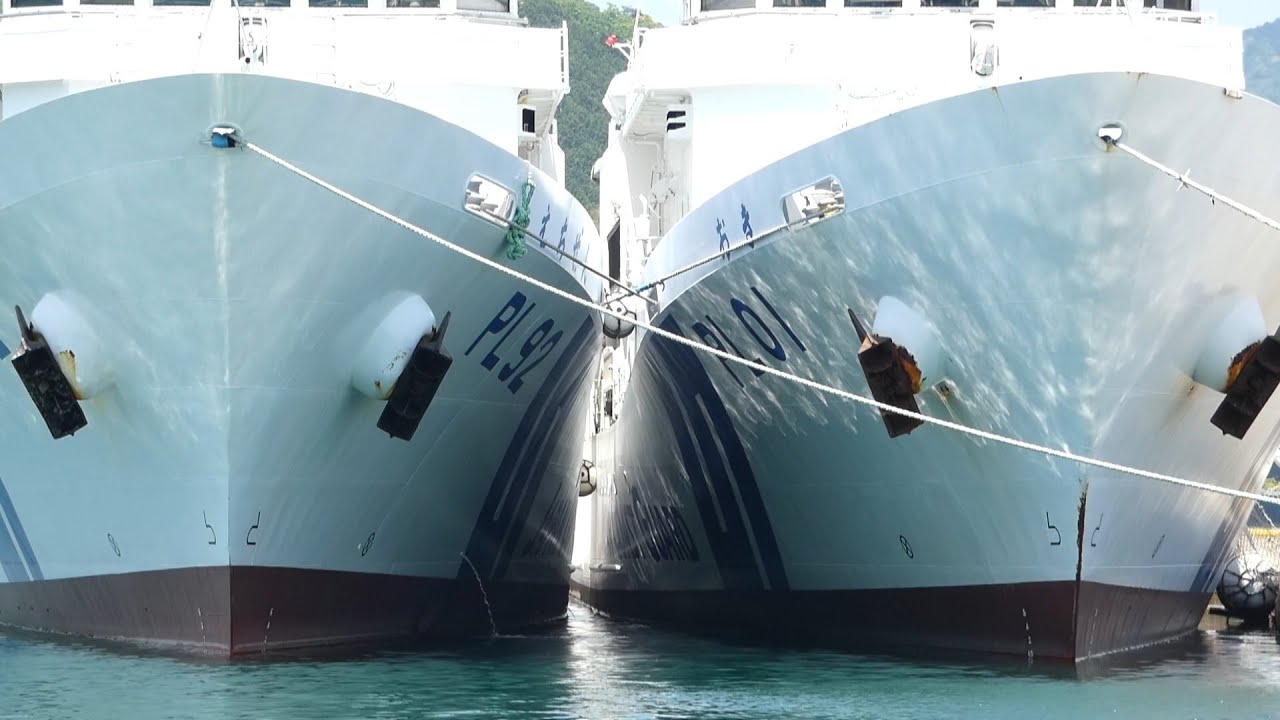 Coast Guard Ship 西舞鶴 巡視船 PL 01 おき 境海上保安部 PL 92