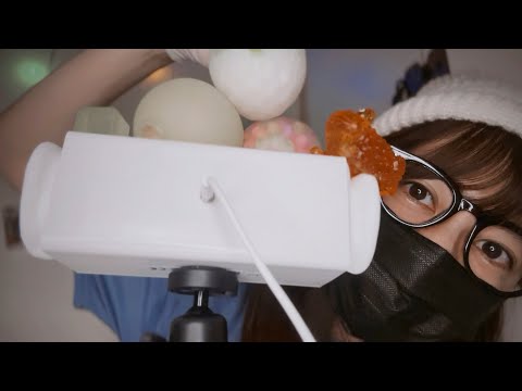 [ASMR] スクイーズパラダイス 👼🏻 / ゴム手袋 / Squeeze Paradise / rubbergloves