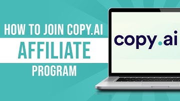 Copy.ai Affiliate Program - How to Sign Up Copy.ai Affiliate Program (Tutorial)