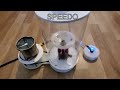 Speedo centrifuge variable high speed brushless motor centrifuge with speedometer