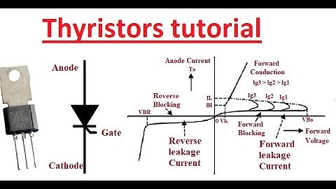 Thyristor and how it works tutorial