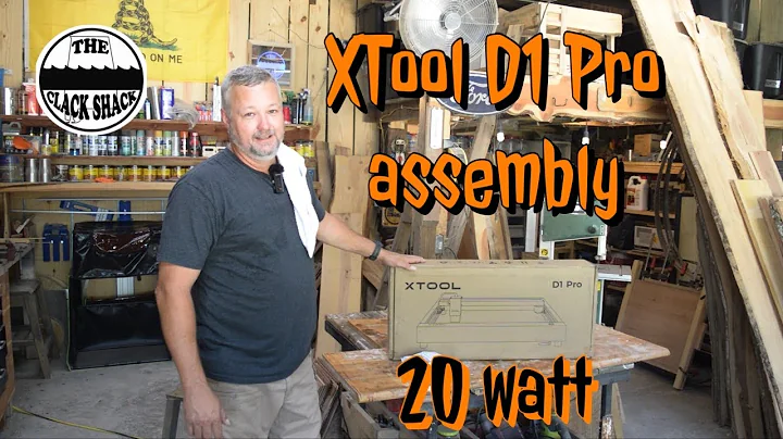 XTool D1 Pro assembly- 20 watt