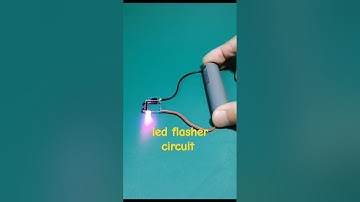 How to make led flasher circuit | sayed engineering tech | led blinker circuit #diy #hacks #set #et