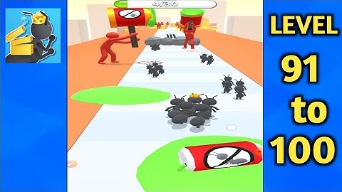 Tiny Run 3d - All Levels Gameplay updated Android,ios | Tiny run 3d level 91-100 | Game the Chain