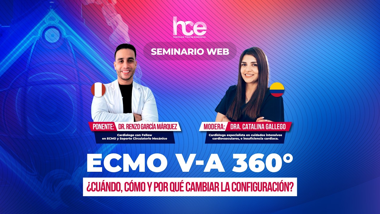 Seminarios IC: ECMO V-A 360° | Cuándo, Cómo y Por Qué Cambiar la Configuración