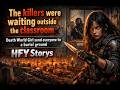 The killers were waiting outside the classroom | Death World Girl send everyone to a burial ground