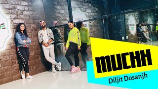 Muchh Bhangra Dance Workout Choreography | Muchh - Diljit Dosanjh | FITNESS DANCE With RAHUL
