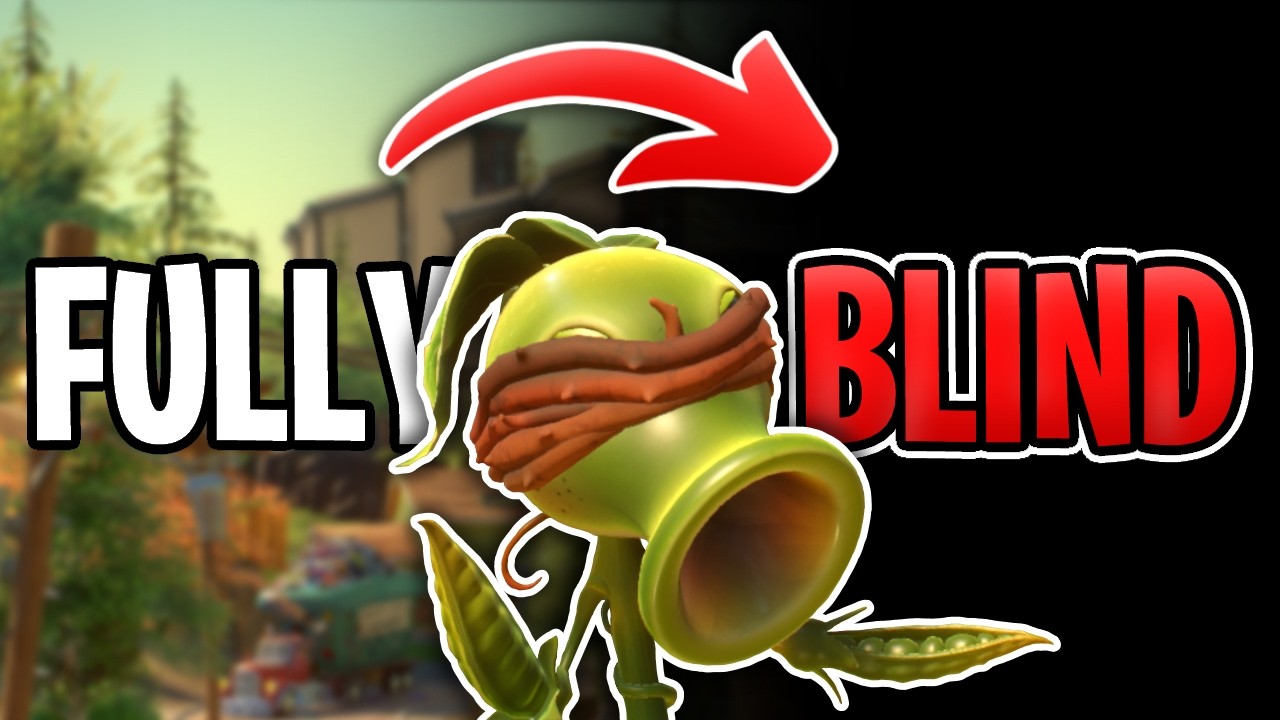 Garden Warfare 2, but I CAN'T SEE