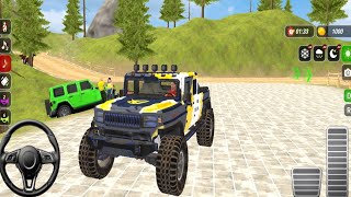 Jeep 3D Game 2026 Hardest Mountain Climb Android Gameplay... screenshot 1