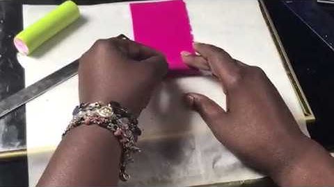 Basic Polymer Clay Caning Part #1