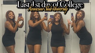 Last 1st day of College | Kennesaw State University 🦉💛