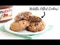 YUM!!! Nutella Stuffed/Filled Cookies Recipe | Treat Ideas!