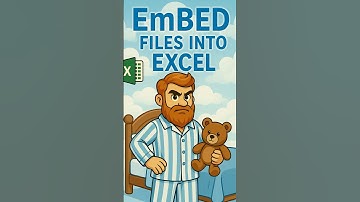Embed Files into Excel —Made Easy! #spreadsheets