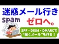 【保存版】迷惑メールに二度と入らない!SPF・DKIM・DMARC完全設定ガイド