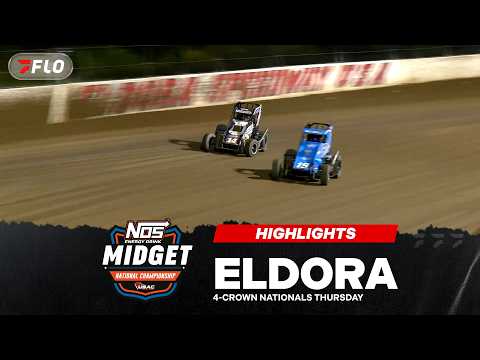 USAC Midgets at Eldora Speedway 9/24/26 | Highlights