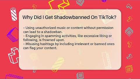 Why Did I Get Shadowbanned On TikTok? - Everyday-Networking
