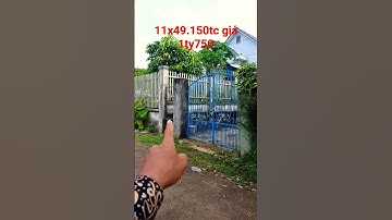 nhà cấp4 cũ.cách ql56.200m. mặt tiền đường nhựa thông. 11x49.150m thô cư  giá chỉ 1ty750. quá rẻ