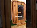 Thermowood MiniCube Sauna 2Person 5 399 250 Discount Promo Code SHERVIN250 Sauna Redwoodoutdoors