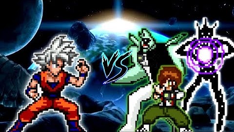 Son Goku DBS V7 OP (all form) VS Ben 10 Carnitrix OP (all form) in Jump Force Mugen