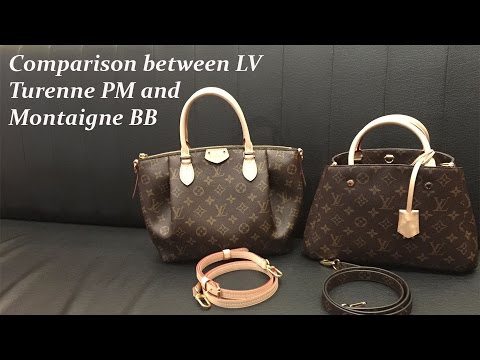 Le Prime Brands - Sizes comparison of Montaigne BB & MM 蒙田BB和MM的尺寸对比图❤️  #louisvuitton #lvbag #lvmontaignebb #lvmontaignemm #lvmalaysia