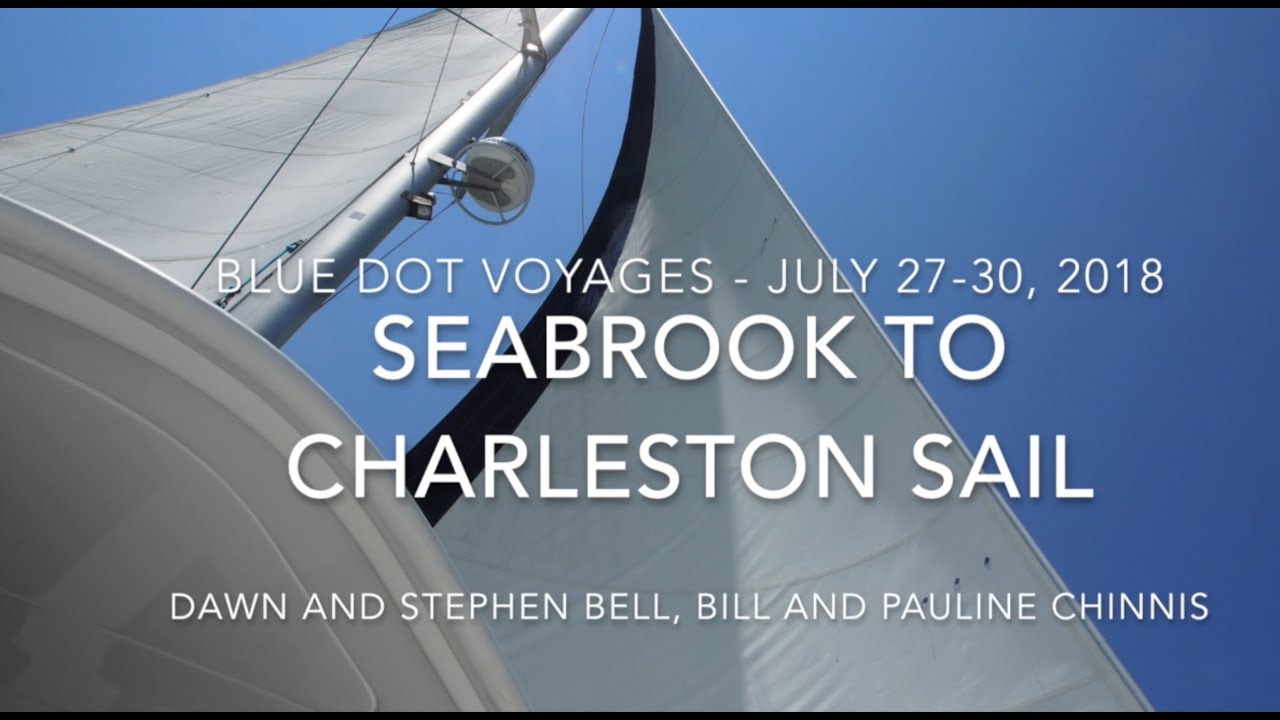 Catamaran Sailing from Seabrook Island to Charleston SC |  EP13