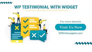 Introductory Features video on ‘WP Testimonials and Widget.’