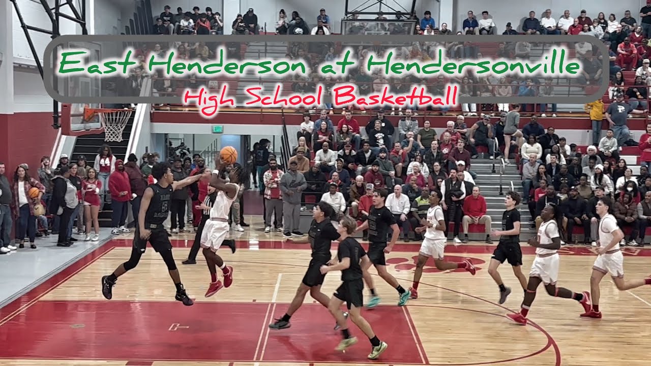 East Henderson (10-0) at Hendersonville (6-1) East in Black/ Hendersonville in White 12/19/24
