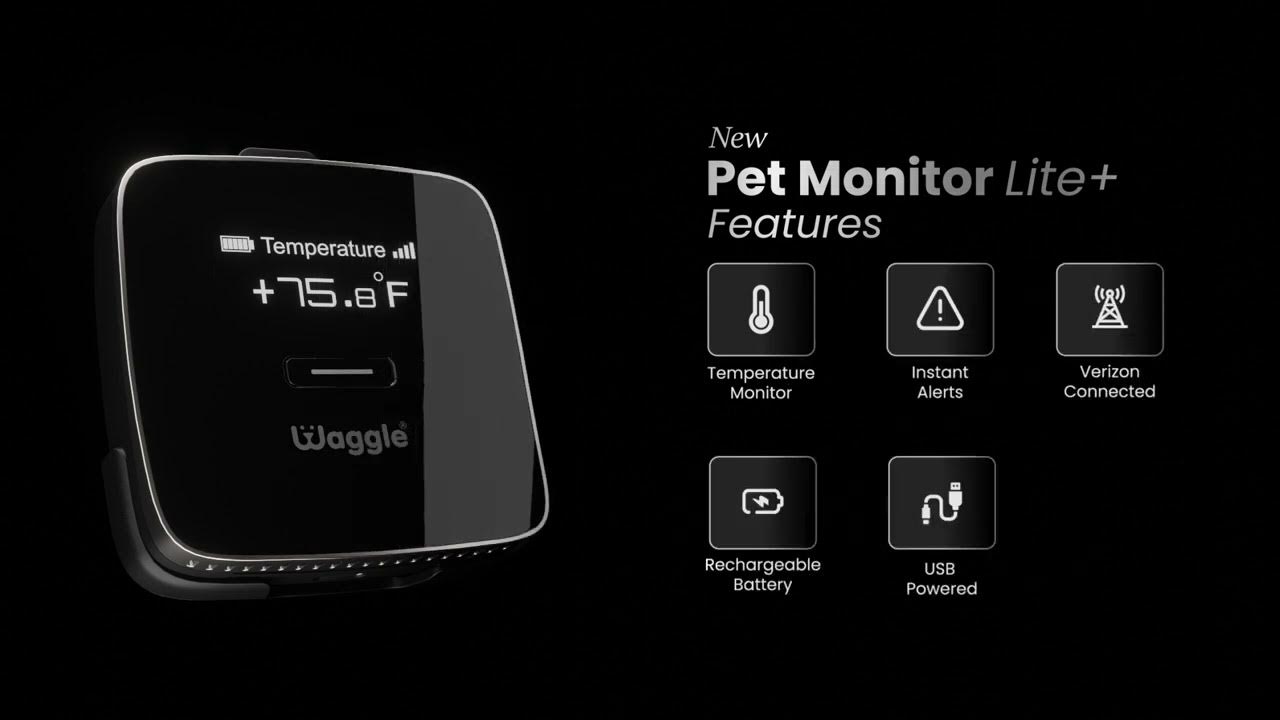 Waggle Pet Monitor  Temperature Monitoring System for RV