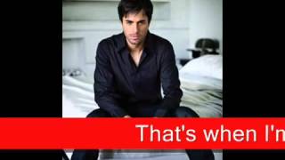 ENRIQUE IGLESIAS FREE   Lyrics