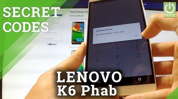 LENOVO Phab SECRET CODES / HIDDEN MENU / TRICKS