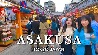 Saturday Walk in Asakusa 浅草 || Tokyo, Japan  Relaxing City Ambience Sounds 【4K HDR Spatial Audio】