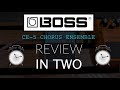 Boss CE-5 Chorus Ensemble - REVIEW IN TWO - Audio only, no jibber-jabber.