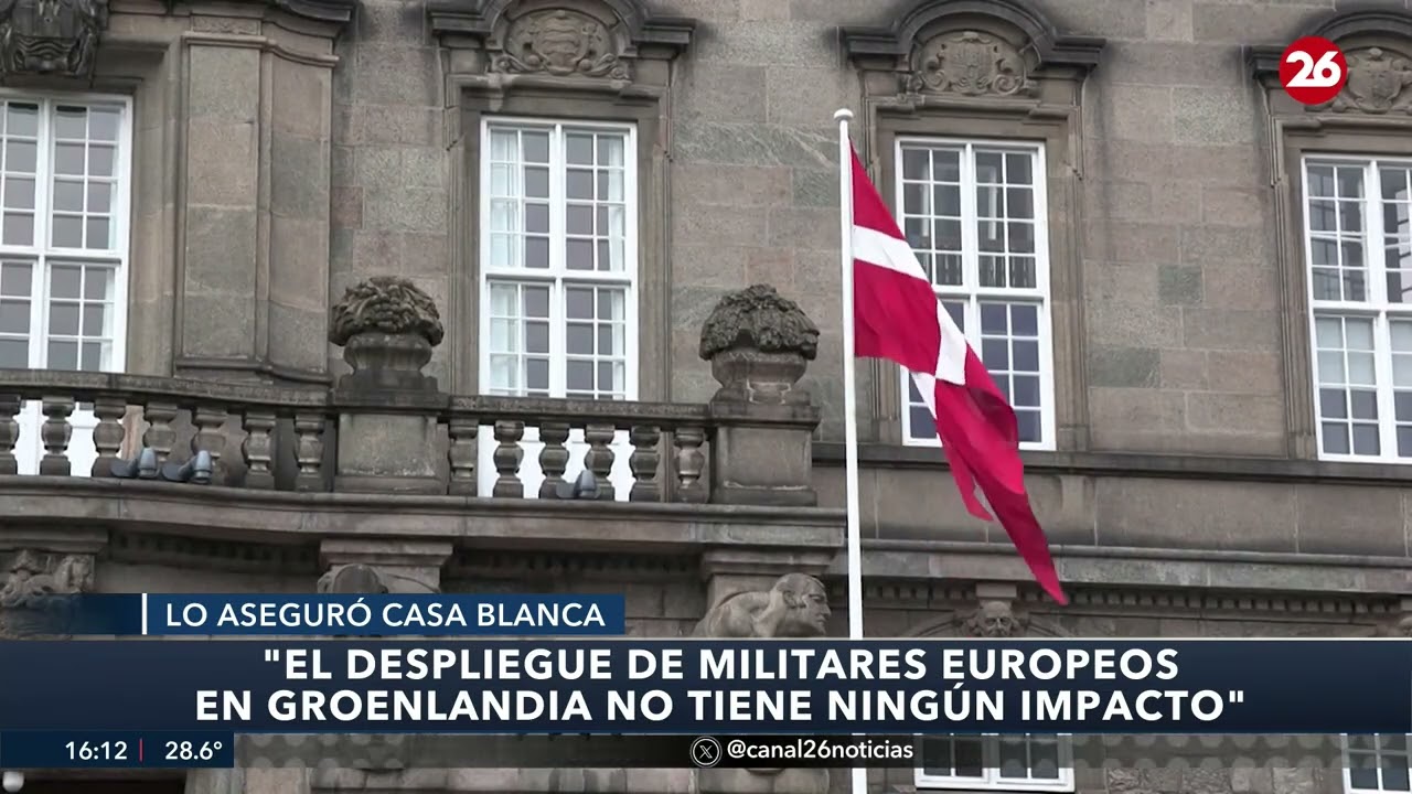 🚨 TENSIÓN EN EL ÁRTICO | Casa Blanca ignora a tropas de la UE | El análisis de Manuel Castro