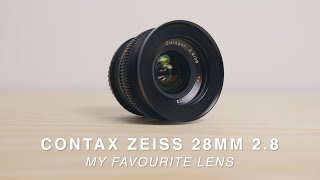 CONTAX Zeiss 28mm 2.8 | Why this is My Favourite Lens ( BMPCC 6K / Pro user  )