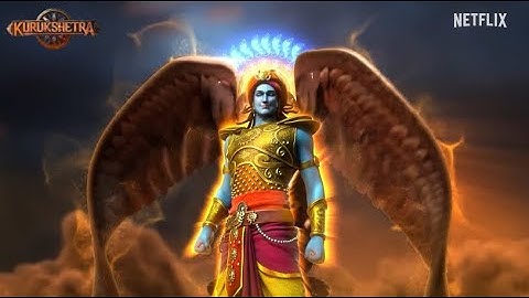 Lord Krishna Reveals His DIVINE Vishwaroop Avatar To Arjun🔥 | Kurukshetra | Netflix India 