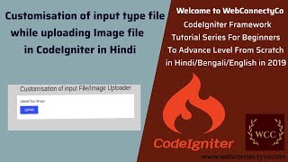 How to customize input type  file uploader in HTMl using CSS in Hindi