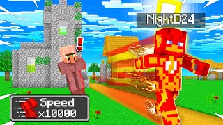 Main Minecraft Sebagai Flash! (Super Cepat)