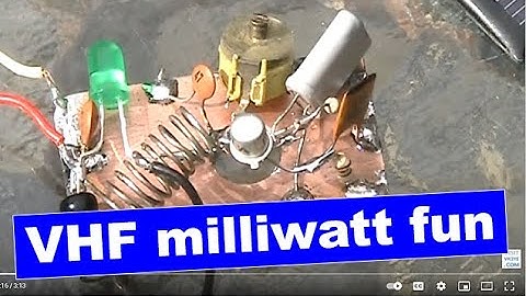 Another VHF solar powered pulsing radio beacon